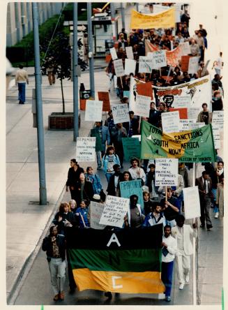 Anti-apartheld rally