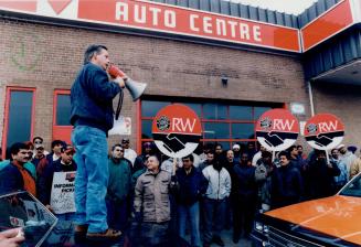 Taxi Drivers Cabbies Protest Yonge & Steeles