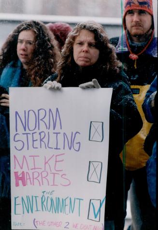 Protest Demonstrations - Canada - Ontario - Toronto - 1996