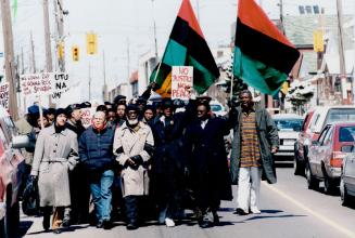 Protest Demonstrations - Canada - Ontario - Toronto - 1996