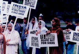 Protest Demonstrations - Canada - Ontario - Toronto - 1997