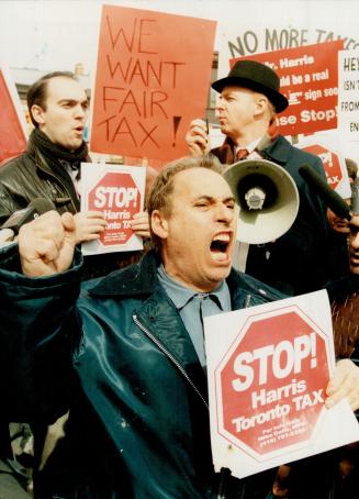 Protest Demonstrations - Canada - Ontario - Toronto - 1998