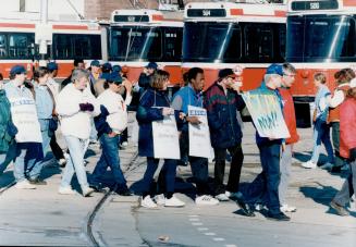 Protest Demonstrations - Canada - Ontario - Toronto - Metro Days of Action October 1996