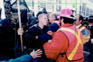 Protest Demonstrations - Canada - Ontario - Toronto - Metro Days of Action October 1996