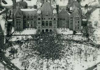 Protest Demonstrations - Canada - Ontario - Toronto, etc - Teachers