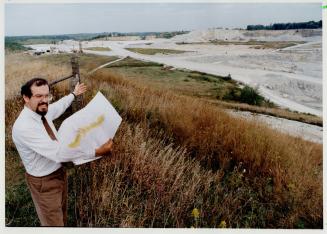 Another huge hole: Guiseppe Gori and his neighbors fear that a United Aggregates plan would, if permitted, pump about a million galions of water per day