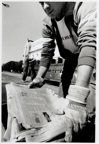 Yesterday's news: Even though tonnes of newspapers are picked up for recycling daily, Toronto publishers say they will still need newsprint that is made from trees