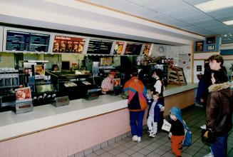 Organizing target: This McDonald's in Orangeville would become the first unionized restaurant inthe 13,000-outlet chain if workers are successful