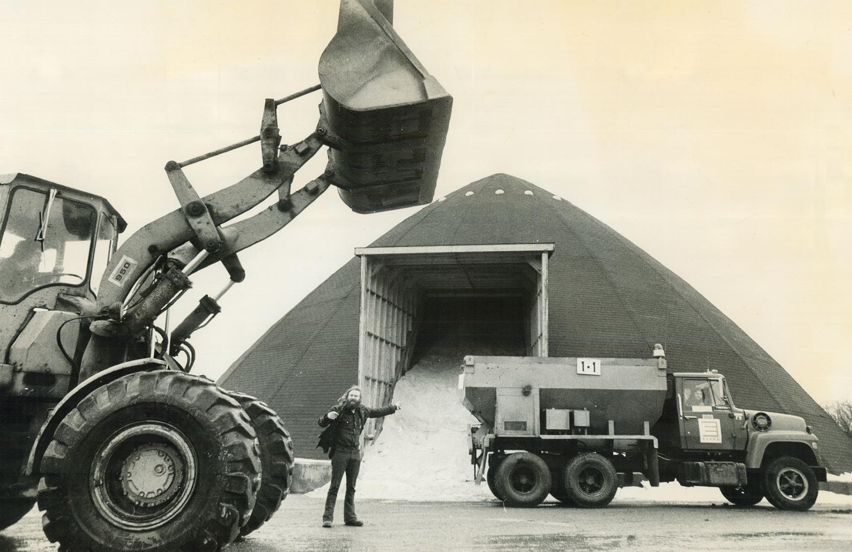 Don't hide behind that salt pile, Sam Cass