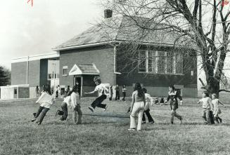 Three-room Webb School, five miles from Goodwood, will be kept open for its 84 pupils at least until 1976-but the Durham Board of Education can't prom(...)