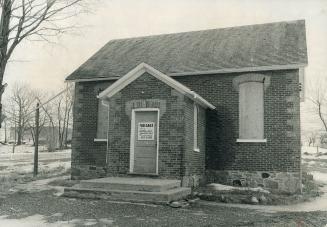 Schoolhouse for sale. New act makes this common sight