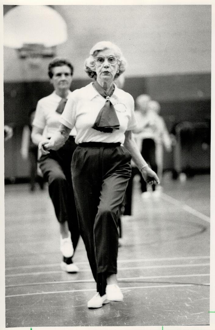 Seniors in step, Members of the West Scarborough Seniors Club have formed a dance team that visits other seniors and schoolchildren. The dancers have (...)