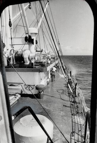 Life at sea aboard a freighter brings you into contact with the day-to-day operation of a vessel