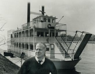 The Niagara Belle is at Ontario place, Capt