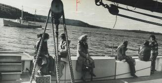 One million visitors had sailed on Bluenose II before it had completed four years of operations