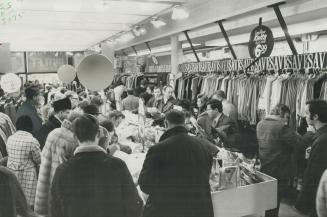 Savings galore were to be had in downtown Toronto Saturday as merchants started their after-Christmas sales