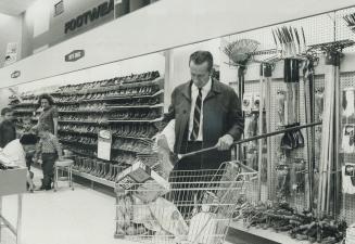 There are new temptations ahead for the lady shopper in the friendly corner supermarket