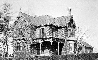 Bales House, before corner rounded