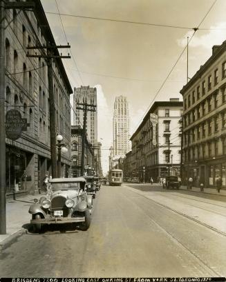 King Street West, looking east from west of York St