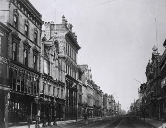 King Street East, looking west from west Toronto St