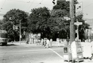 Broadview & Gerrard looking northwest