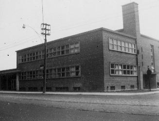 Image shows a community centre building from the street side.