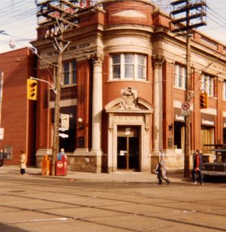 Scotiabank, corner of Broadview & Gerrard