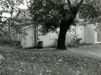 Back of house, probably summer kitchen of house shown in picture #6, Todmorden Mills Historical Site, 67 Pottery Rd, West off Broadview