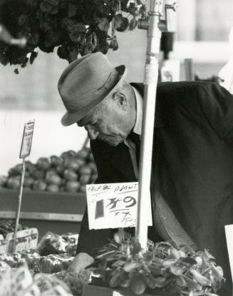 Patron At Sunnyside Market