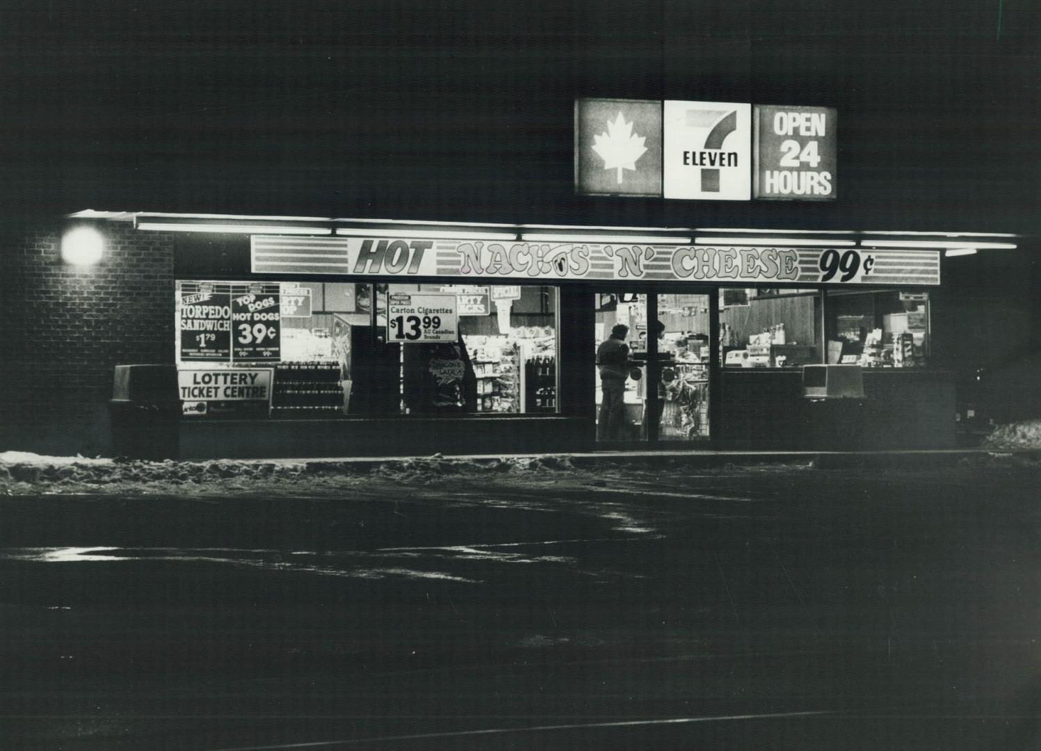 'Hungry people, intoxicated people, street people' drop in at convenience stores in the wee small hours