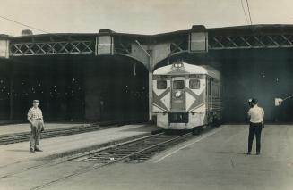 First train out of Union station today left at 1