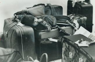 Terminal 2 was Ghost-like yesterday as some passengers slept on their luggage while waiting to be moved out