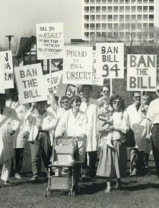 Strikes - Canada - Ontario - Doctors 1986