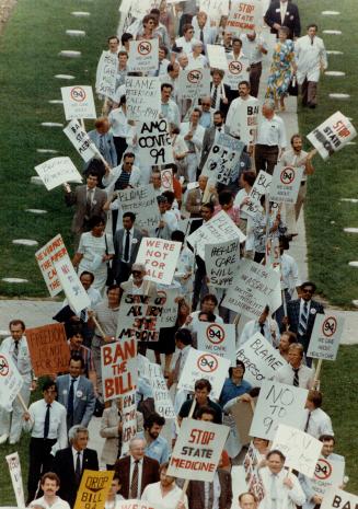 Strikes - Canada - Ontario - Doctors 1986