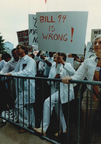 Strikes - Canada - Ontario - Doctors 1986