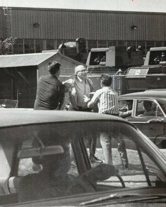 Stelco pickets rough up photographer