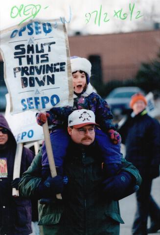 Strikes - Canada - Ontario - Public Service 1996 - Miscellaneous