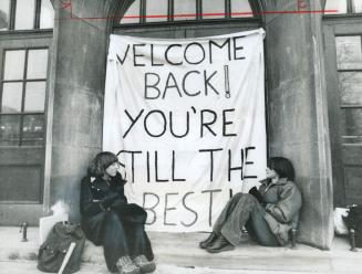 Striking Teachers returning to Jarvis Collegiate today for the first time since Nov