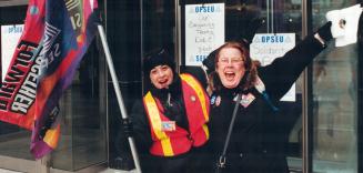 Strikes - Canada - Ontario 1996 - - OPSEU strike