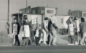 More bitter strikes looming as unions fight to keep jobs threatened by Tories' push for free trade, privatization