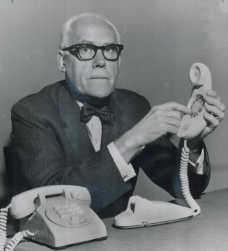 Bell President Thomas Eadie Demonstrates Shmoo Phone