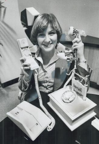 All Kinds of telephones, from ultra-modern to the old and elegant styles, can be used in an area of Scarborough where Bell Canada has installed phone (...)