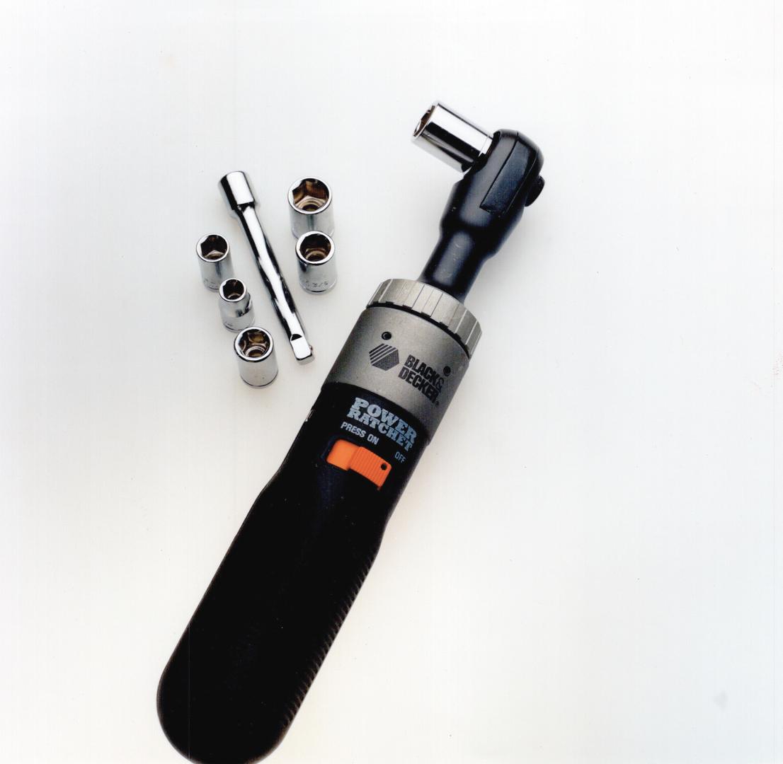 Right, Black & Decker Cordless Ratchet Kit, $69