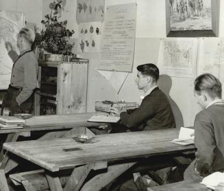 A forestry class was organized by the officer-prisoners