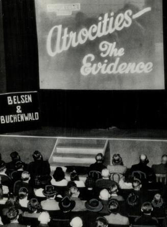 Compulsion is used by British occupation fores in Burgsteinfurt to make the residents attend the garrison theatre and watch horror movies