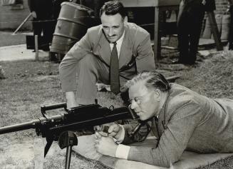 It's the real thing for members of the parliamentary committee touring war plants