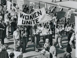 March from Queen's Park to City Hall in support of International Women's Year was more ignored by women than by men, reader says. How deeply go effects of social conditioning, she writes