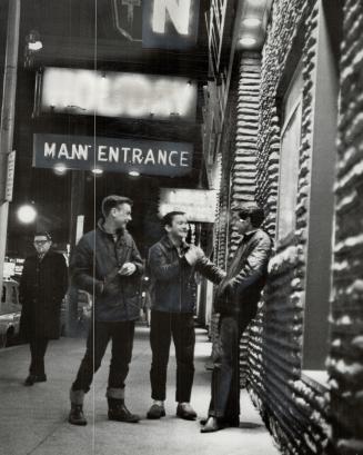 Recreation means the street corner, 'Hanging around' near Bathurst and Queen