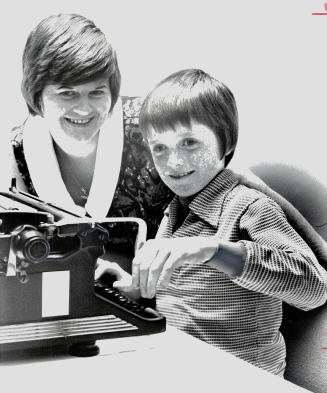 Frank Fitzgerald, seen with his mother, Mrs