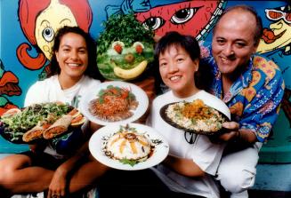 From Left Ruth Tal, Shing Tong & Jolly Bader